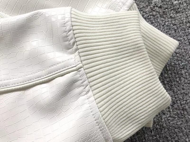 Chamarra Supreme x Nike Varsity Blanca