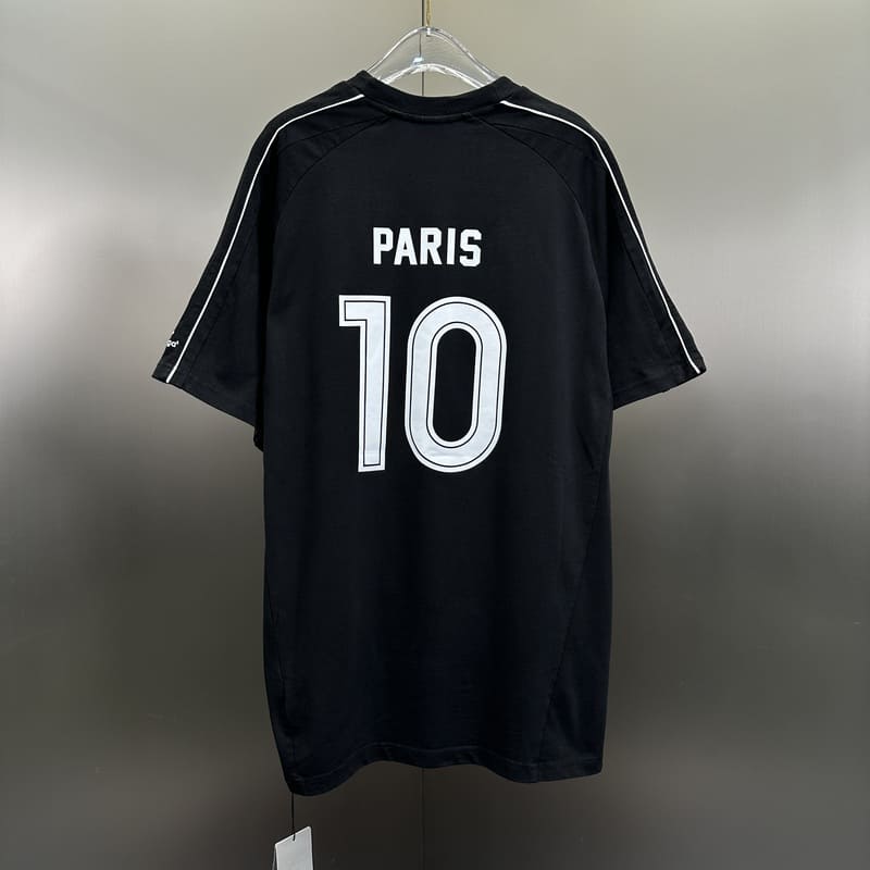 Playera Balenciaga Paris #10 Soccer Jersey Oversized