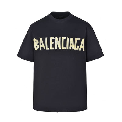 Playera Balenciaga Tape Type Preta