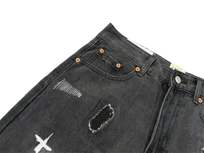 Pantalón Jeans Gallery Dept. Skull Black