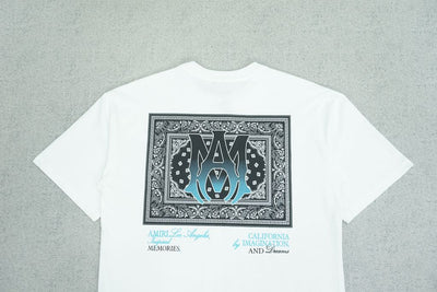 Playera Amiri Ma Bandana White