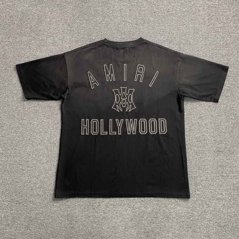 Playera Amiri Skate Preta