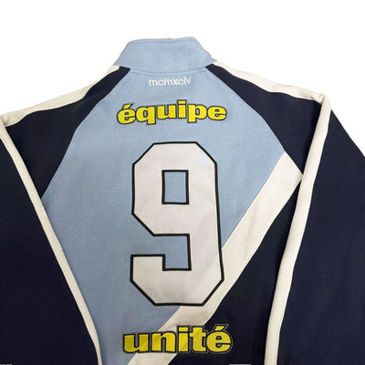 Chamarra Supreme Equipe Half Zip Azul