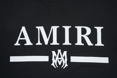 Playera Amiri Bar Logo Black