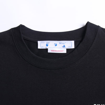 Playera Off-White Chain Arrow Black