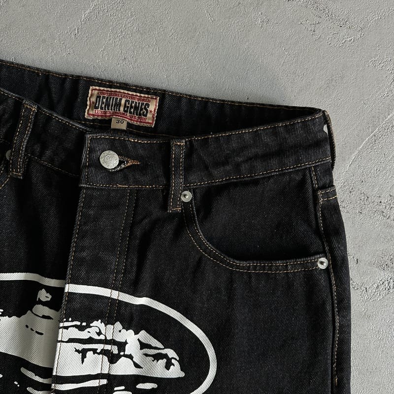Pantalón Jeans Corteiz Negro