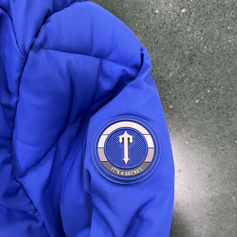 Chamarra Puffer Trapstar Decoded 2.0 Dazzling Blue