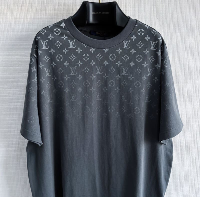 Playera Louis Vuitton Gradient Cotton Grey