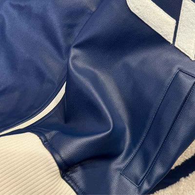 Chamarra Louis Vuitton Leather Mix Teddy