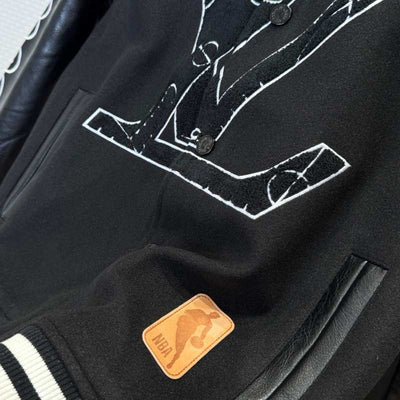 Chamarra Louis Vuitton x NBA Leather Preta