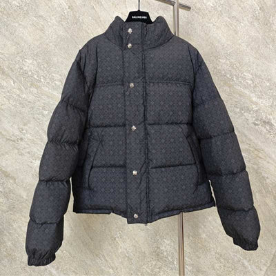 Chamarra Chrome Hearts Monogram Print Puffer Black