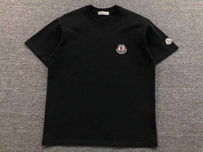 Playera Moncler Logo Preta