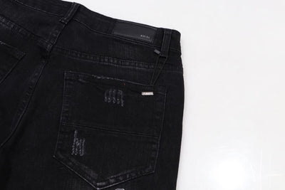 Pantalón Amiri Distressed Varsity Logo Jeans