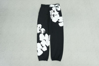 Pantalón Denim Tears Big Cotton Wreath Black