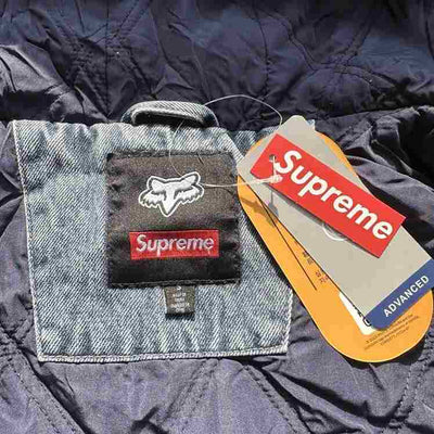 Chamarra Supreme x Fox Racing Hooded Work Denim