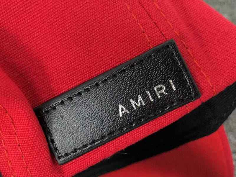 Gorra Amiri MA Quad Canvas Rojo
