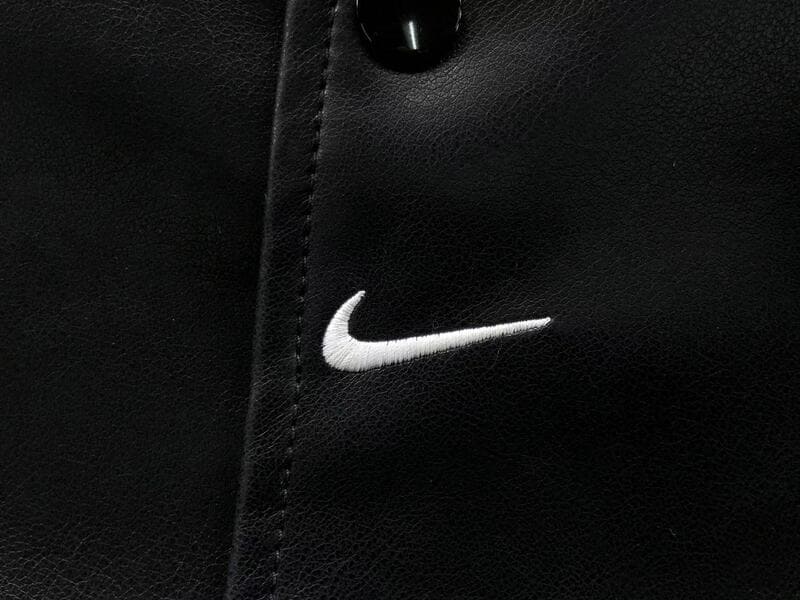 Chamarra Supreme x Nike Varsity Preta