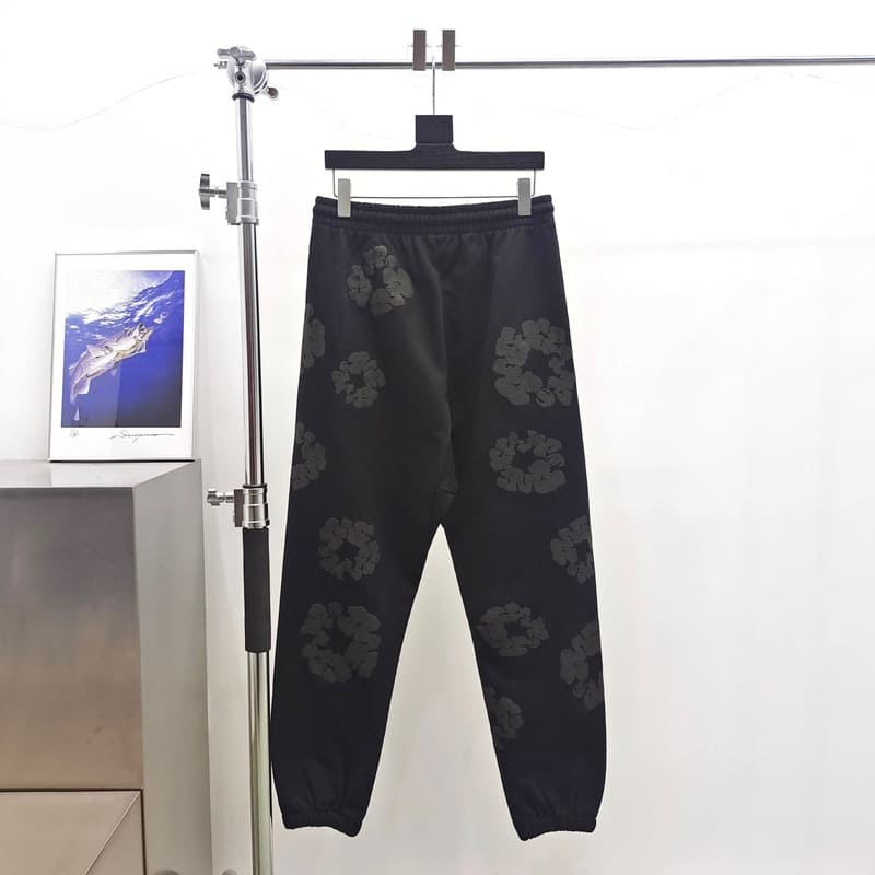 Pantalón Denim Tears Cotton Wreath Black Monochrome
