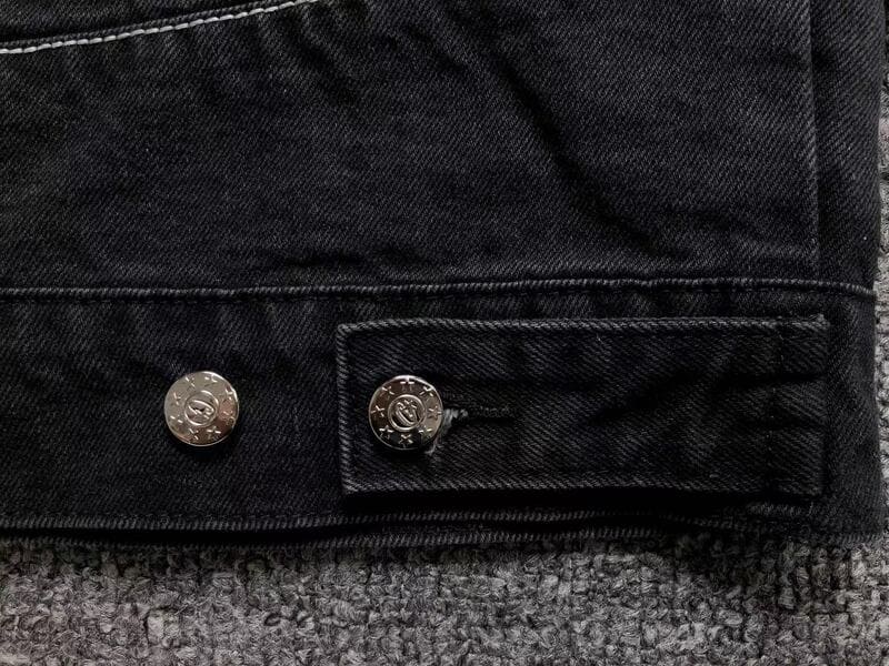 Chamarra Corteiz C-Star Denim Jeans Negro