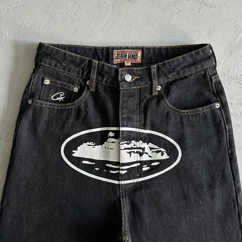 Pantalón Jeans Corteiz Negro