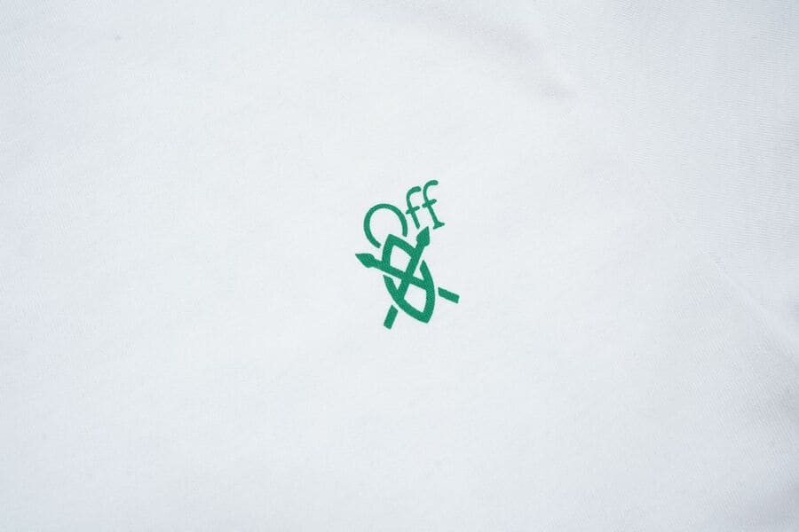 Playera Off-White x Daily Paper x Surf Ghana White