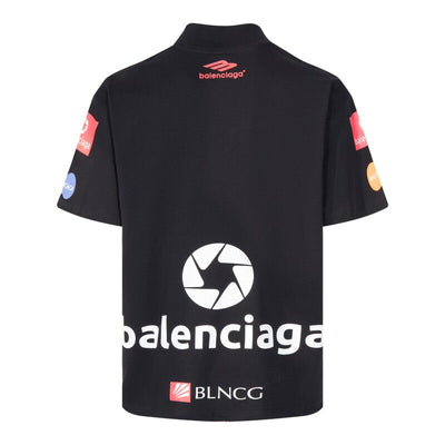 Playera Balenciaga Top League T-shirt Oversized Black