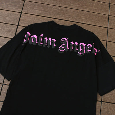 Playera Palm Angels Double Logo Oversized
