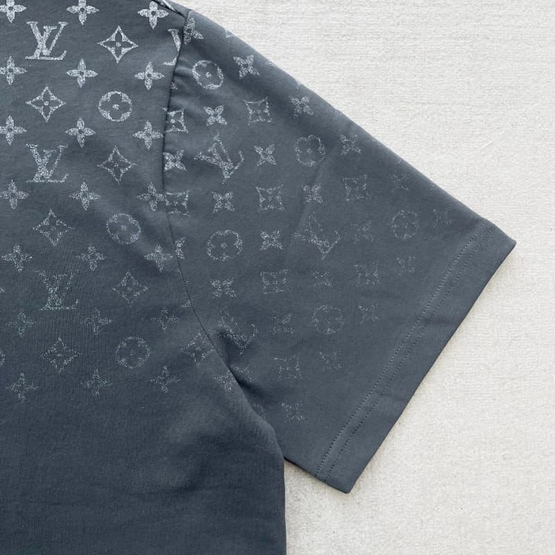 Playera Louis Vuitton Gradient Cotton Grey