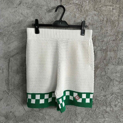 Conjunto Casablanca Crochê Blanco/Verde