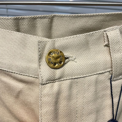 Pantalón Louis Vuitton Monogram Workwear Carpenter Cream