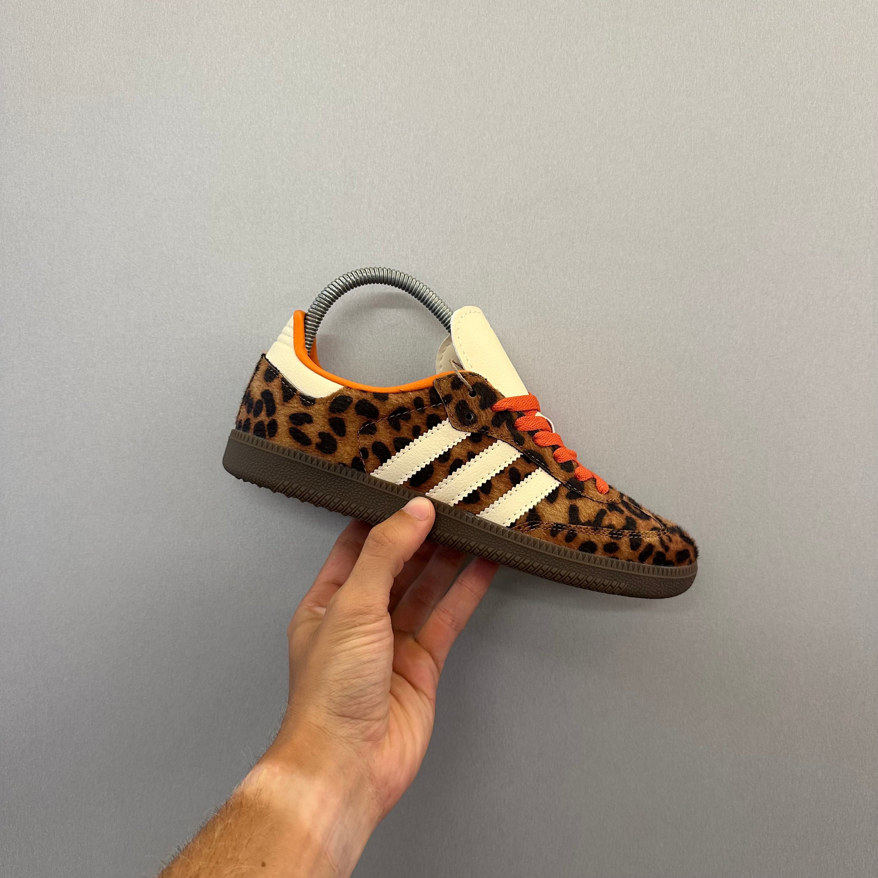 Adidas Samba OG Preloved Red Leopard