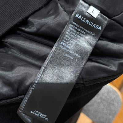 Chamarra Balenciaga x Lamborghini Automobili Bomber Black