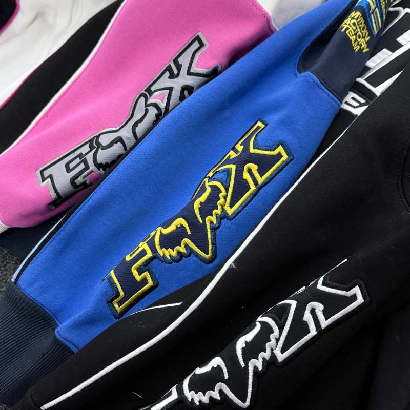 Chamarra Supreme x Fox Racing Zip Up Hooded Pink