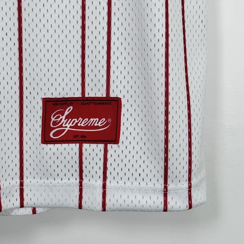 Playera Supreme Star Basketball Jersey White