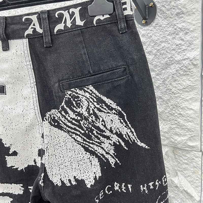 Pantalón Amiri Jeans Preta