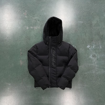 Chamarra Trapstar Hyperdrive Technical Puffer Black
