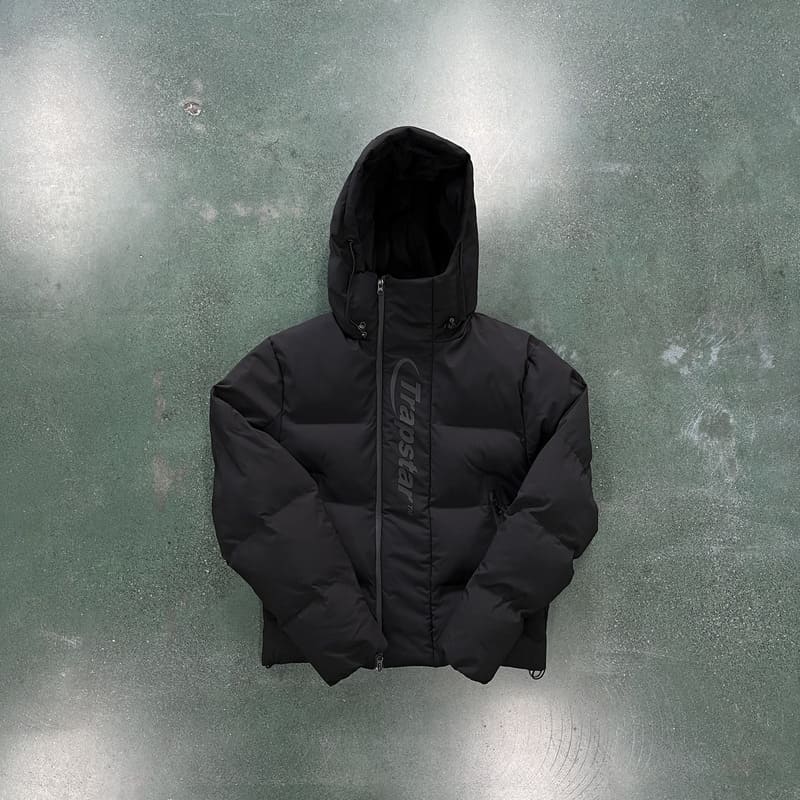 Chamarra Trapstar Hyperdrive Technical Puffer Black