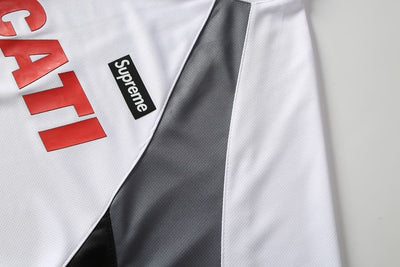 Playera Supreme x Ducati Soccer Jersey Blanca