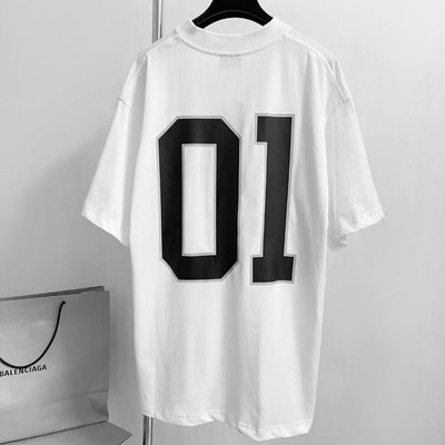 Playera Balenciaga Basketball Series Blanco