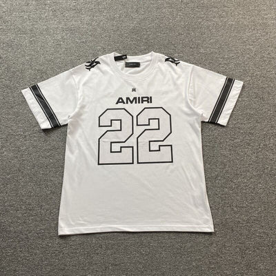 Playera Amiri 22 SKATER Blanco