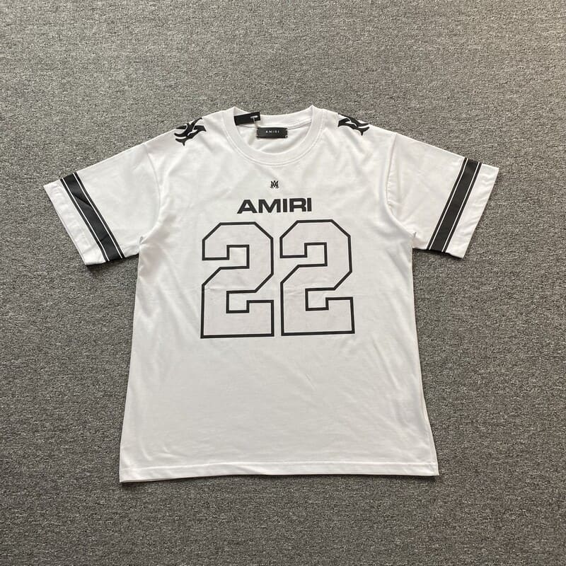 Playera Amiri 22 SKATER Blanco