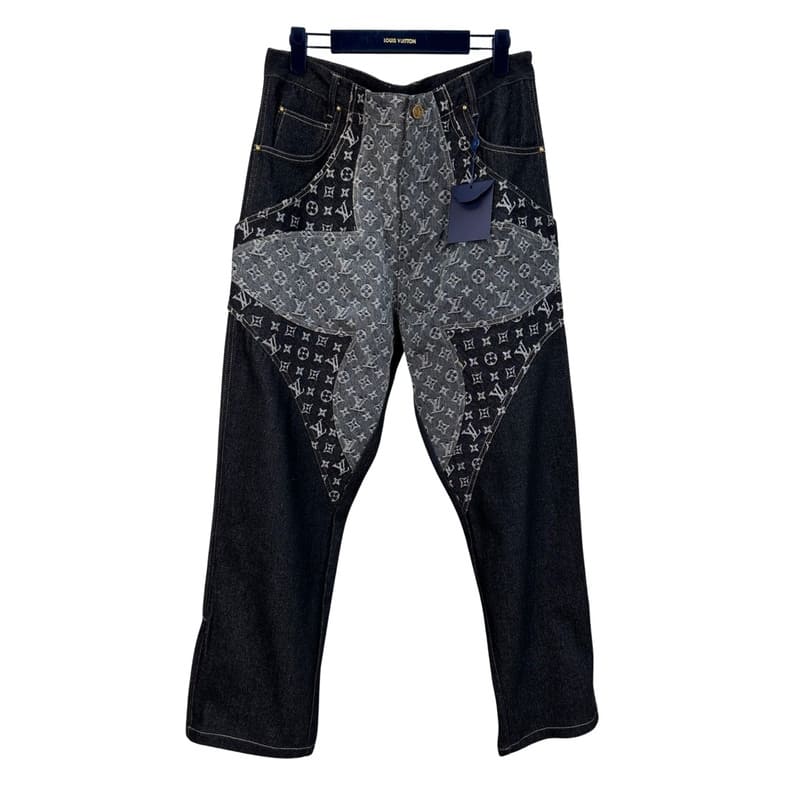Pantalón Louis Vuitton Monogram Flower Denim