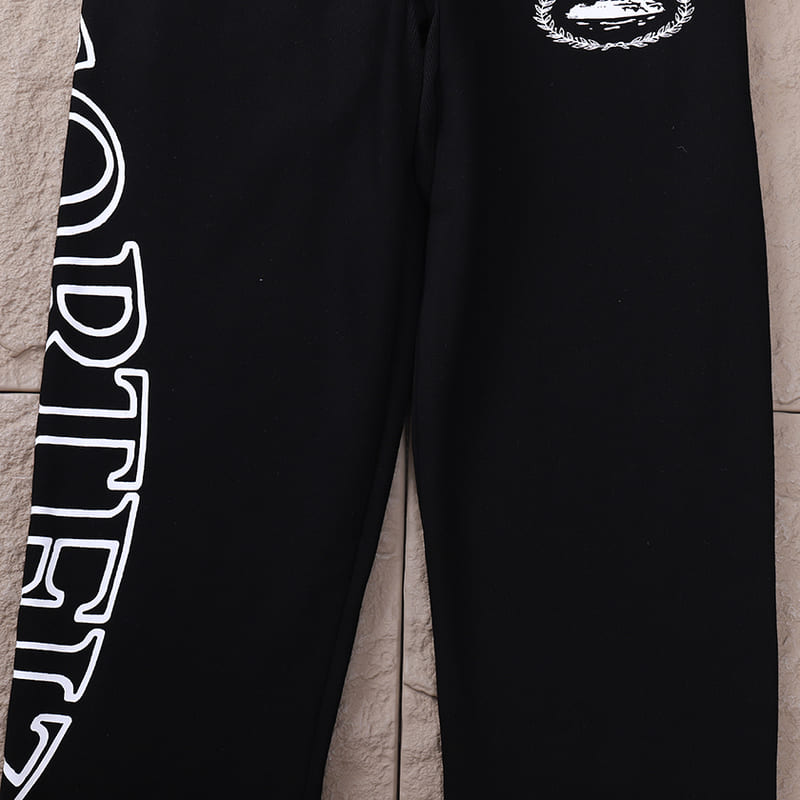 Conjunto Corteiz Superior Royale Negro/Blanco