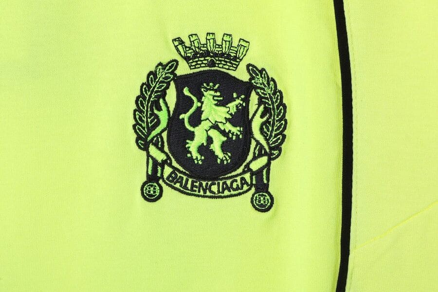 Playera Balenciaga Paris #10 Soccer Jersey Oversized Green