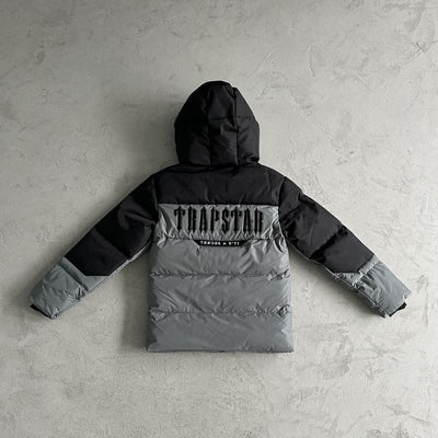 Chamarra Trapstar Decoded Puffer Black/Grey