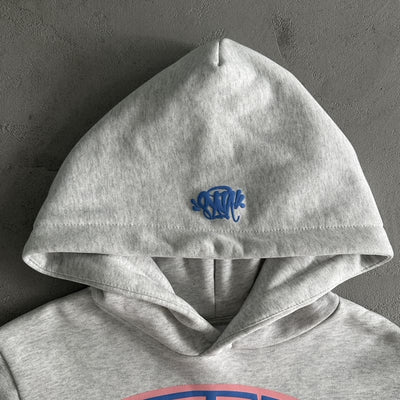 Conjunto Syna World College Logo Gris/Rosa