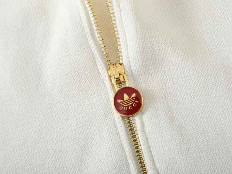 Chamarra Adidas x Gucci Viscose Zip-Up White