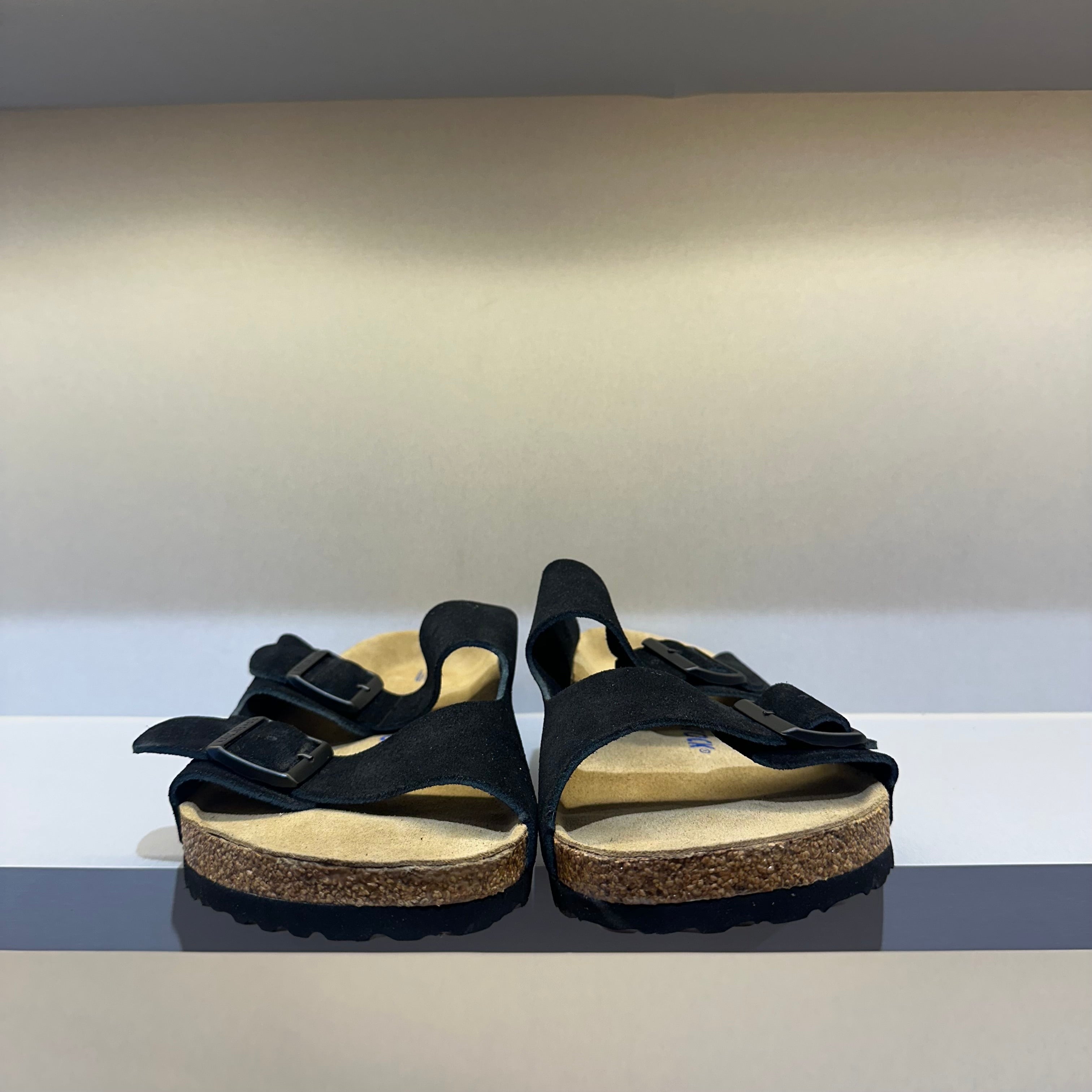 Birkenstock Arizona Soft Footbed Suede Black