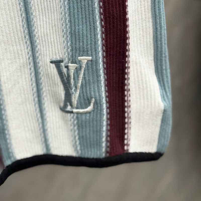 Conjunto Louis Vuitton Crochê Blanco/Azul