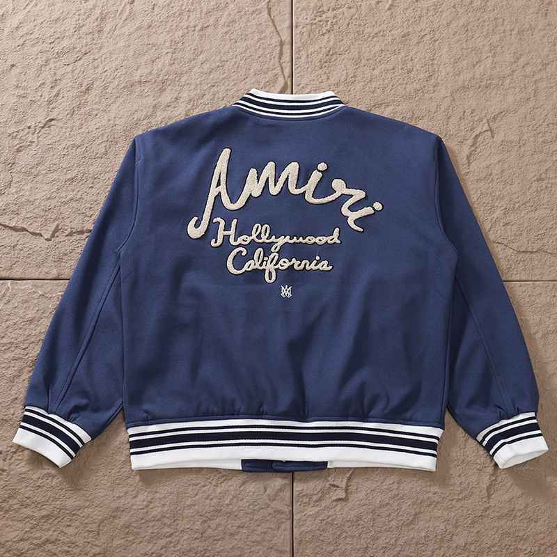 Chamarra Amiri Hollywood bomber Dusty Blue